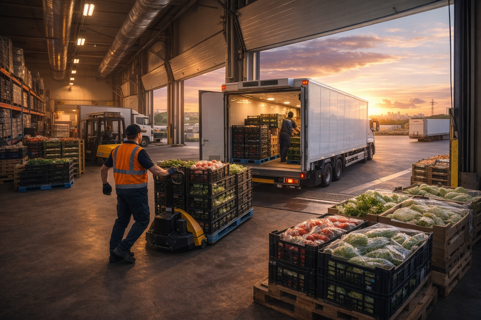 Cold chain food supply